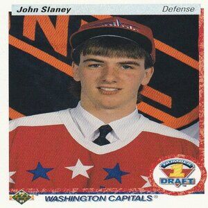 John Slaney - 1990 Upper Deck Number 1 Draft Card